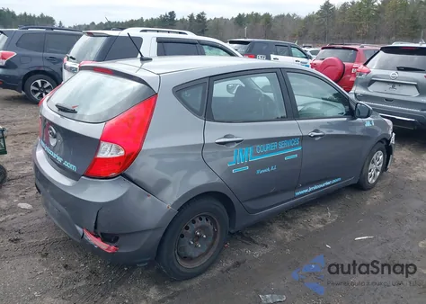 2015 Hyundai Accent Gs z USA, uszkodzony, nr VIN KMHCT5AEXFU230282